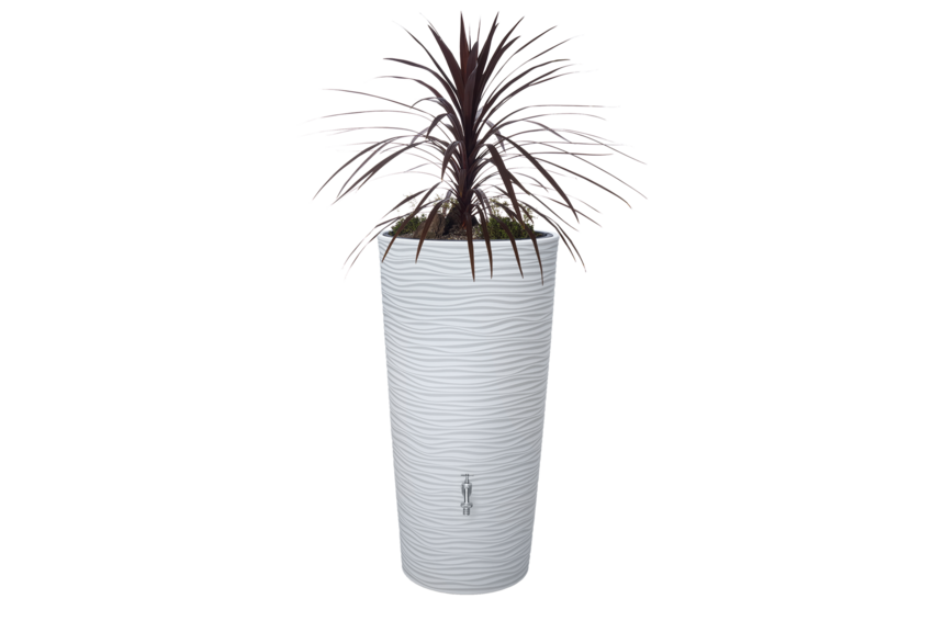 O Natura 2in1 Regenspeicher 210L arctic Bepflanzung 01 frg