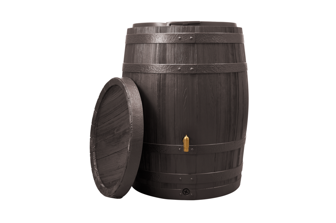 P Vino Regenfass 400L braun 03 frg
