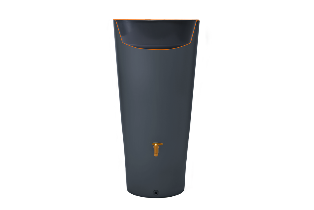 P Vaso 2in1 Regenspeicher 220L graphitegrey Pflanzschale 01 frg