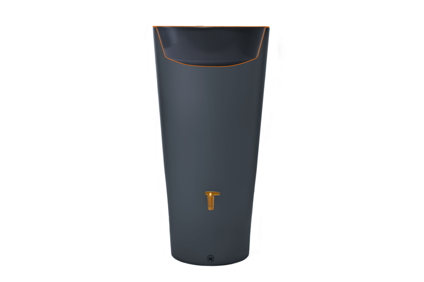 P Vaso 2in1 Regenspeicher 220L graphitegrey Pflanzschale 01 frg